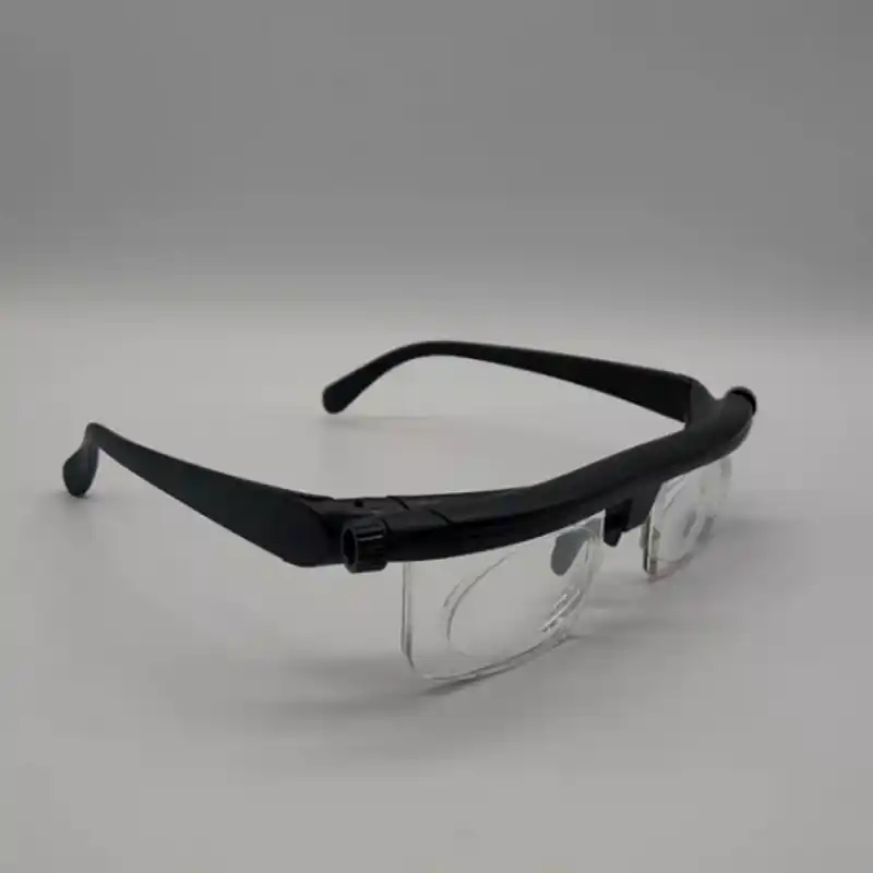 Focus Adjustable Dial Vision Reading Glasses Variable Lens