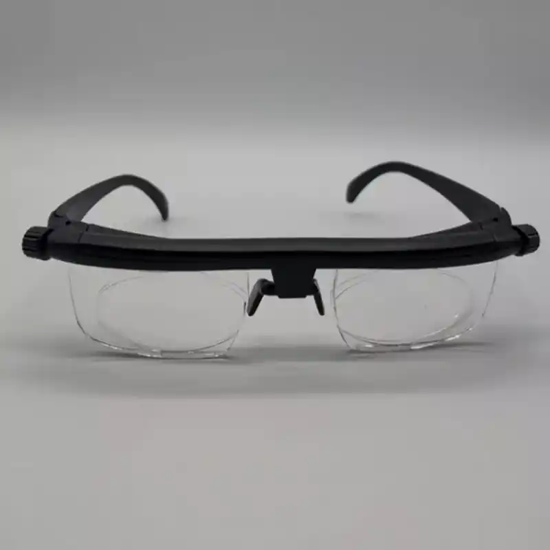 Focus Adjustable Dial Vision Reading Glasses Variable Lens