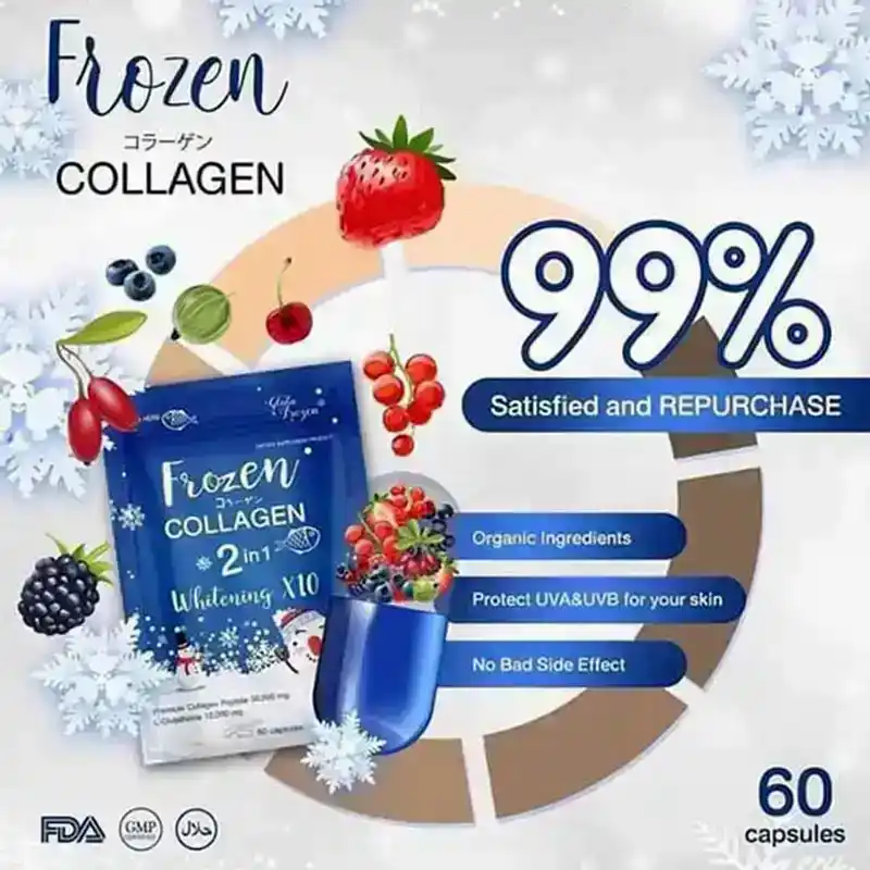 Frozen collagen vitamins