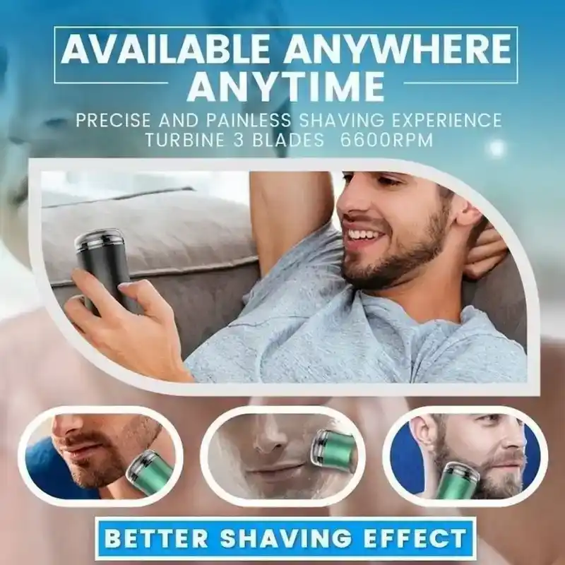 Pocket Size Washable Electric Razor