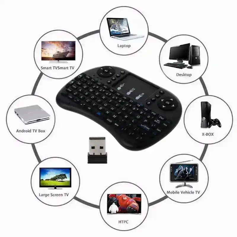 Mini Wireless Keyboard & Touchpad Mouse for Android TV